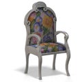 Classical chair - half side view Royalty Free Stock Photo