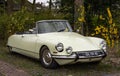 Classical Citroen DS 19 Cabriolet from 1963 Royalty Free Stock Photo