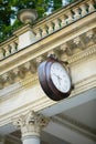 Classical colonnade in Karlovy Vary Royalty Free Stock Photo