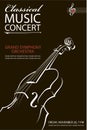 Classical concert poster