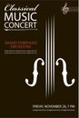 Classical concert poster