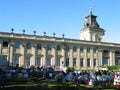 Classical concert at Wilanow Palace's garden Royalty Free Stock Photo
