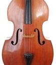 Classical contrabass. Royalty Free Stock Photo