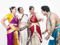 Classical dancers having fun Royalty Free Stock Photo