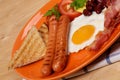 Classical English Breakfast Royalty Free Stock Photo