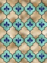 Classical fleur-de-lis French seamless pattern