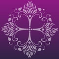 Classical floral pattern design