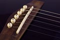 Classical guitar bridge