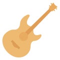 Classical guitar, electrical amplifier Line Style vector icon which can easily modify or edit Royalty Free Stock Photo