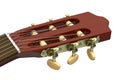 Classical Guitar Headstock Closeup