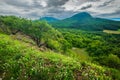 Classical hungarian landscape of Balaton Uplands, Kali-Basin, Hungary Royalty Free Stock Photo