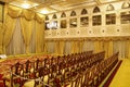 Classical Interior. Hall in a classic style. Conference room.