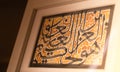 Classical Islamic Calligraphy Art Framed Work Royalty Free Stock Photo