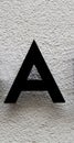 Letter A design