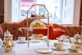 Classical London afternoon tea Royalty Free Stock Photo
