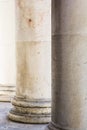 Classical Marble Columns Royalty Free Stock Photo