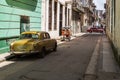 Classical Mercedes-Benz in Havana Royalty Free Stock Photo