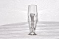 Classic pilsner glass. Royalty Free Stock Photo