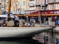 Classical sailing boat at Saint Tropez