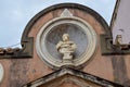 Classical sculpture at the Sant`Angelo Castle Italy