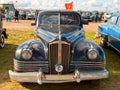 The Classical Soviet ZIS-110 passenger car of the highest representative class, the first Soviet post-war car