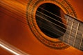 Classical Spanish guitar Royalty Free Stock Photo