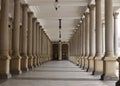 Classical style colonnade, Karlovy Vary Royalty Free Stock Photo