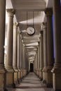 Classical style colonnade, Karlovy Vary Royalty Free Stock Photo