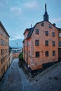 Classical Swedish architecture in Bellmansgatan street Stockholm