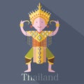 Classical Thai tune of Thailand