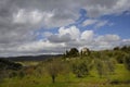 Tuscan farmhouse (Podere) Royalty Free Stock Photo