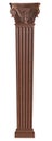 Classical wooden column