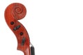 Classical Wooden Violin with Blank Space for Yours Design. 3d Re