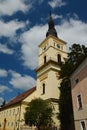 Classicistic evangelic church in Pezinok, western Slovakia, built in 1783