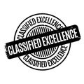 Classified Excellence rubber stamp