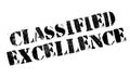 Classified Excellence rubber stamp