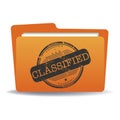 Classified file Royalty Free Stock Photo