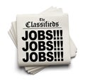 Classifieds Jobs Headline Royalty Free Stock Photo