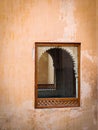 classis window at Al Nasrid Palace wall