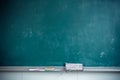 Classroom blackboard partial close Royalty Free Stock Photo