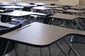 Classroom Desks Royalty Free Stock Photo