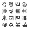 Classroom icon set