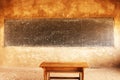 classroom in masai village, tanzania