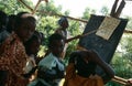 A classroom in Uganda