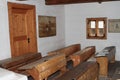 Classroom in village house in open-air museum