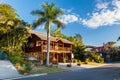 Classy beach shack at Seventeen Seventy, Queensland Royalty Free Stock Photo