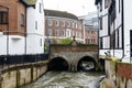 Clattern Bridge over the Hogsmill, a tributary of the River Thames, in the city of Kingston upon Thames, England