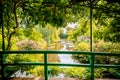 Claud Monet`s garden in Giverny Royalty Free Stock Photo