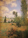 Claude Monet was masterful painter of light and atmosphere whose observations Royalty Free Stock Photo