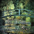 Claude Monet, Water Lilies and Japanese Bridge